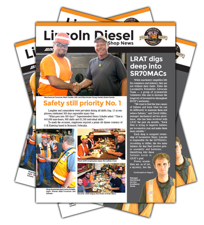 Lincoln Diesel Shop News